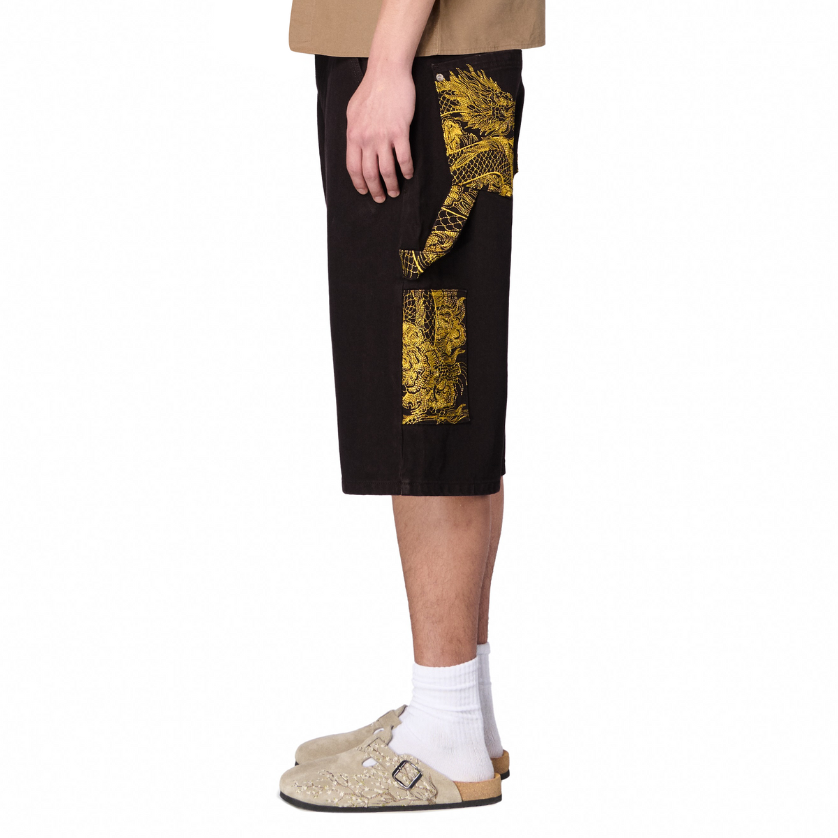 "yakuza" Jorts brown