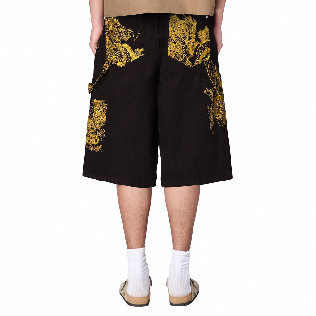 "yakuza" Jorts brown