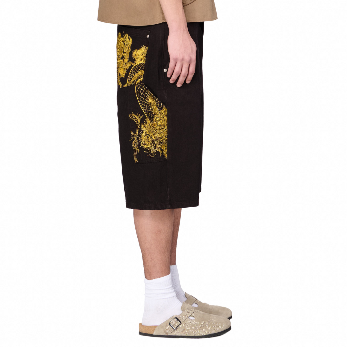 "yakuza" Jorts brown