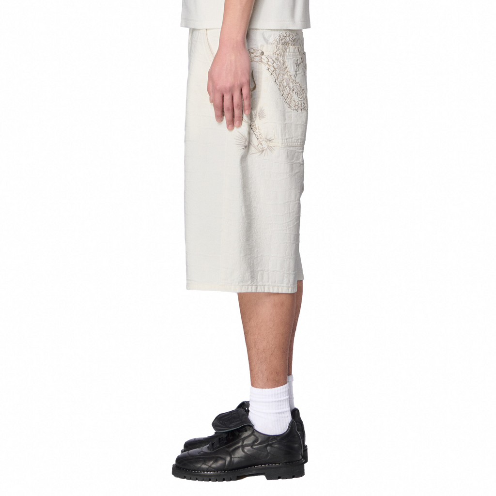 "yakuza" off white Jorts