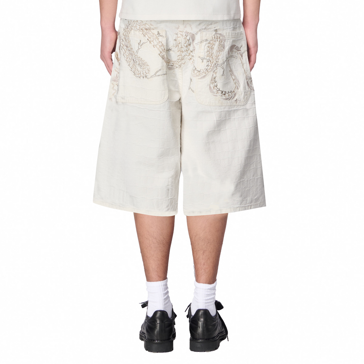 "yakuza" off white Jorts