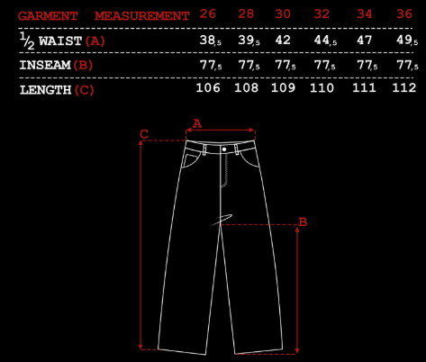 "spiderweb v2" black raw Denim