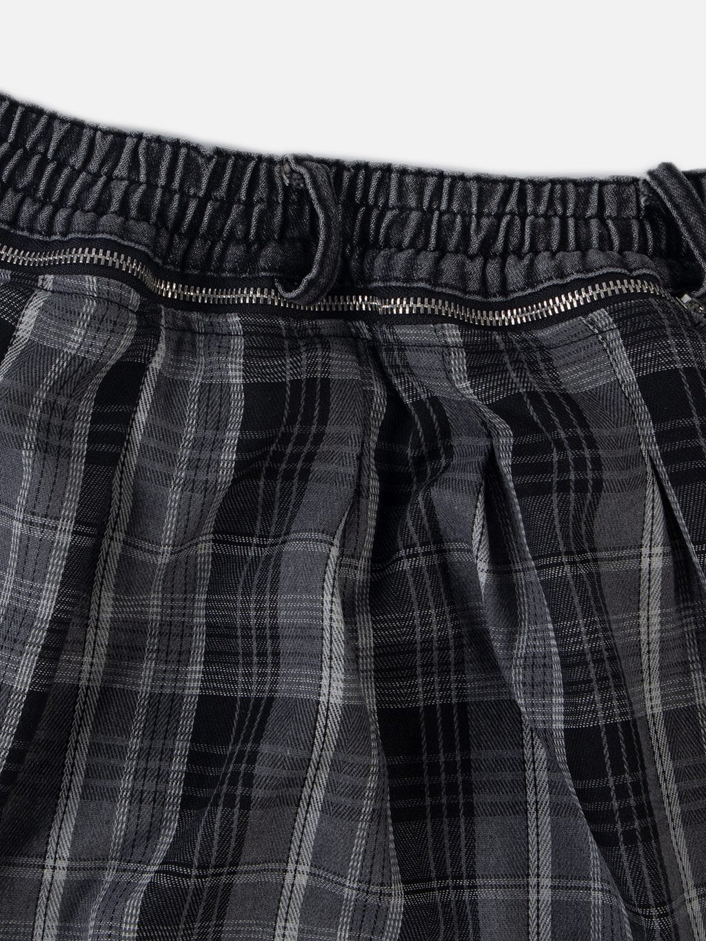 Aelfric Eden Detachable Plaid Layer Baggy Jeans