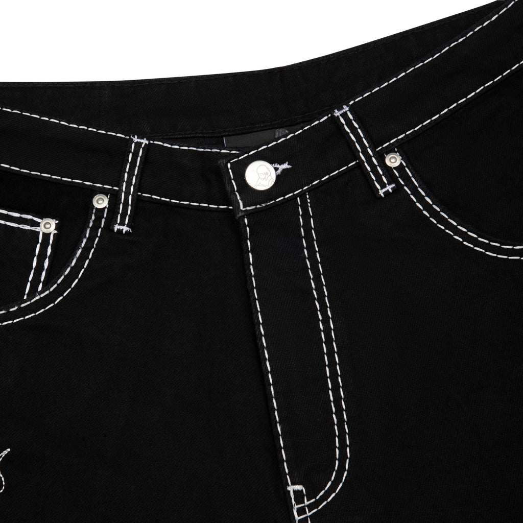 "yakuza" Jorts black 02