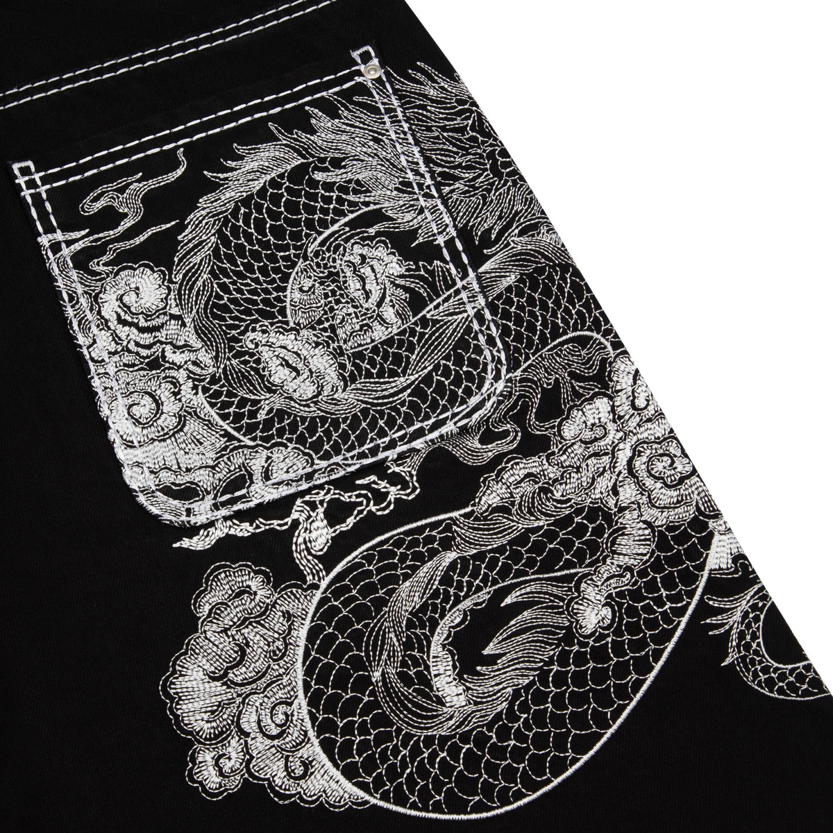 "yakuza" Jorts black 02