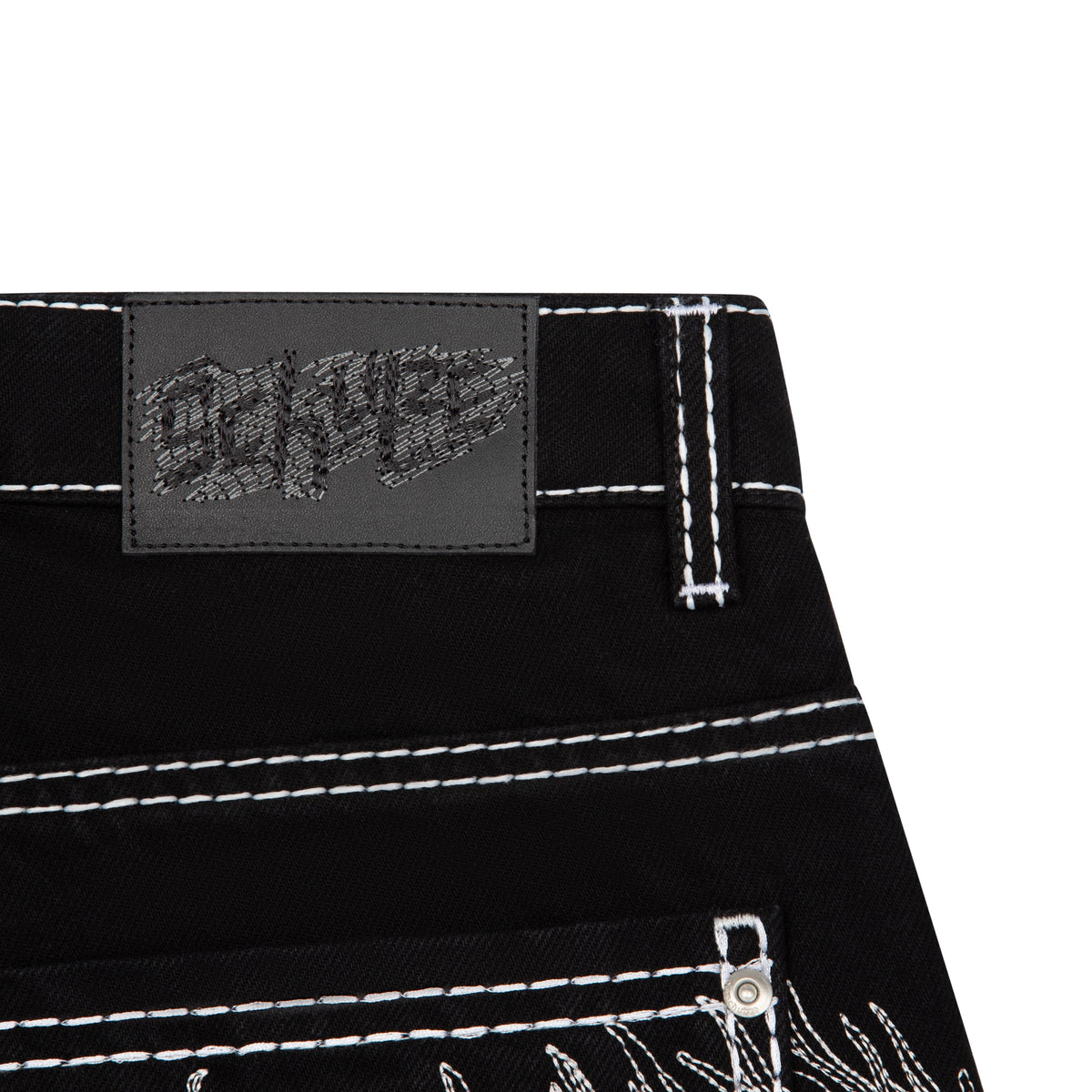 "yakuza" Jorts black 02