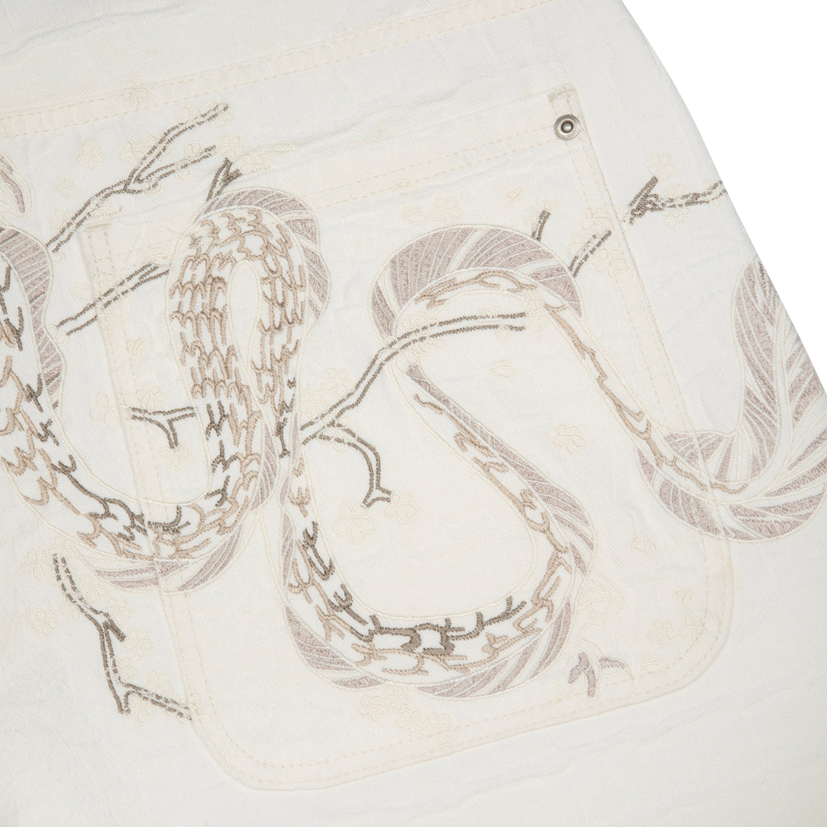 "yakuza" off white Jorts
