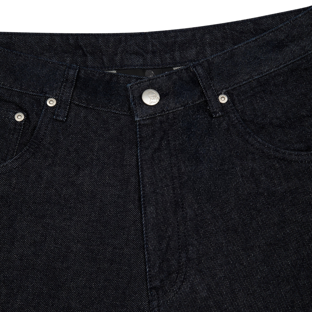 "yakuza" indigo raw Jorts 02