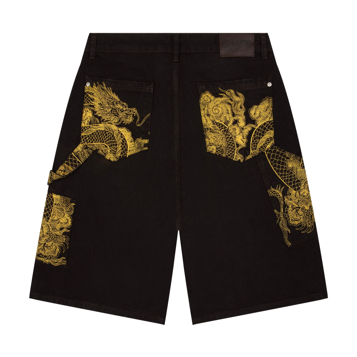 "yakuza" Jorts brown