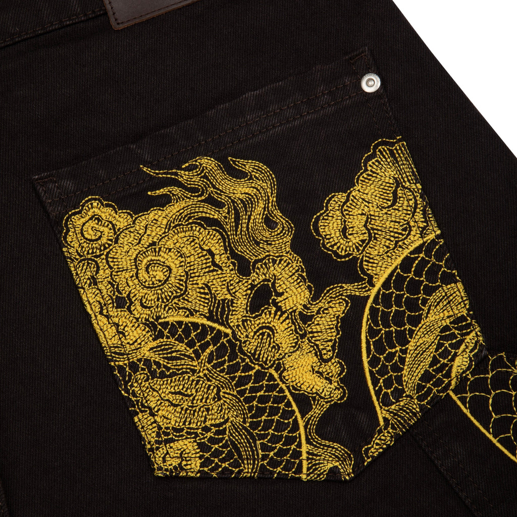 "yakuza" Jorts brown