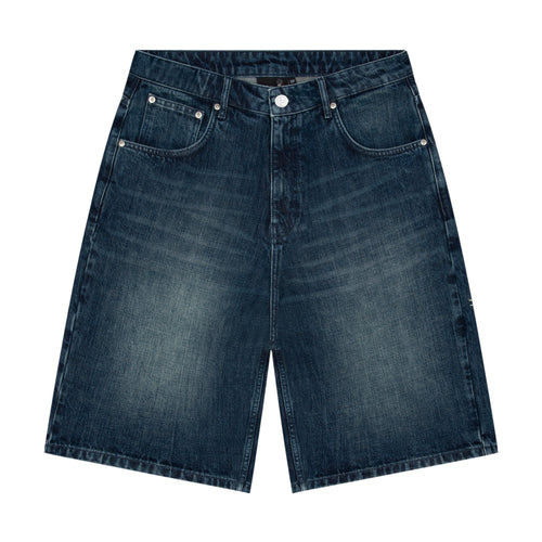 "yakuza" indigo washed Jorts 02