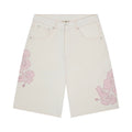 "summer break" off white Jorts