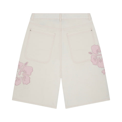 "summer break" off white Jorts