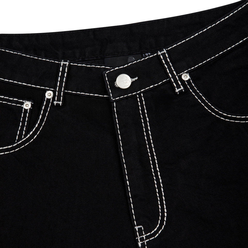 "summer break" black Jorts