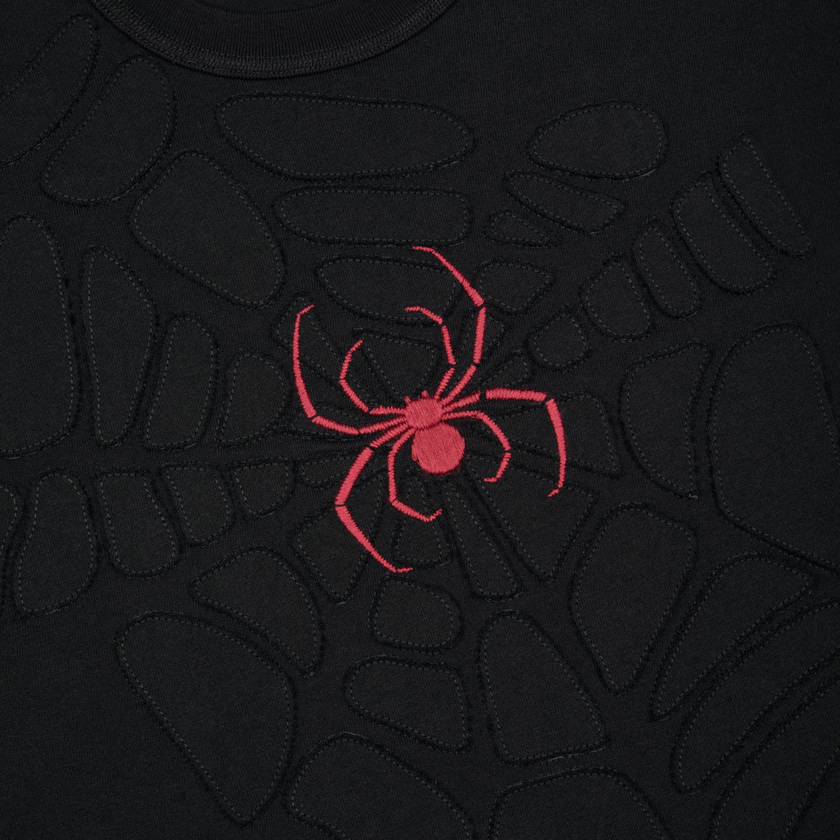 "spiderweb v2" T Shirt black