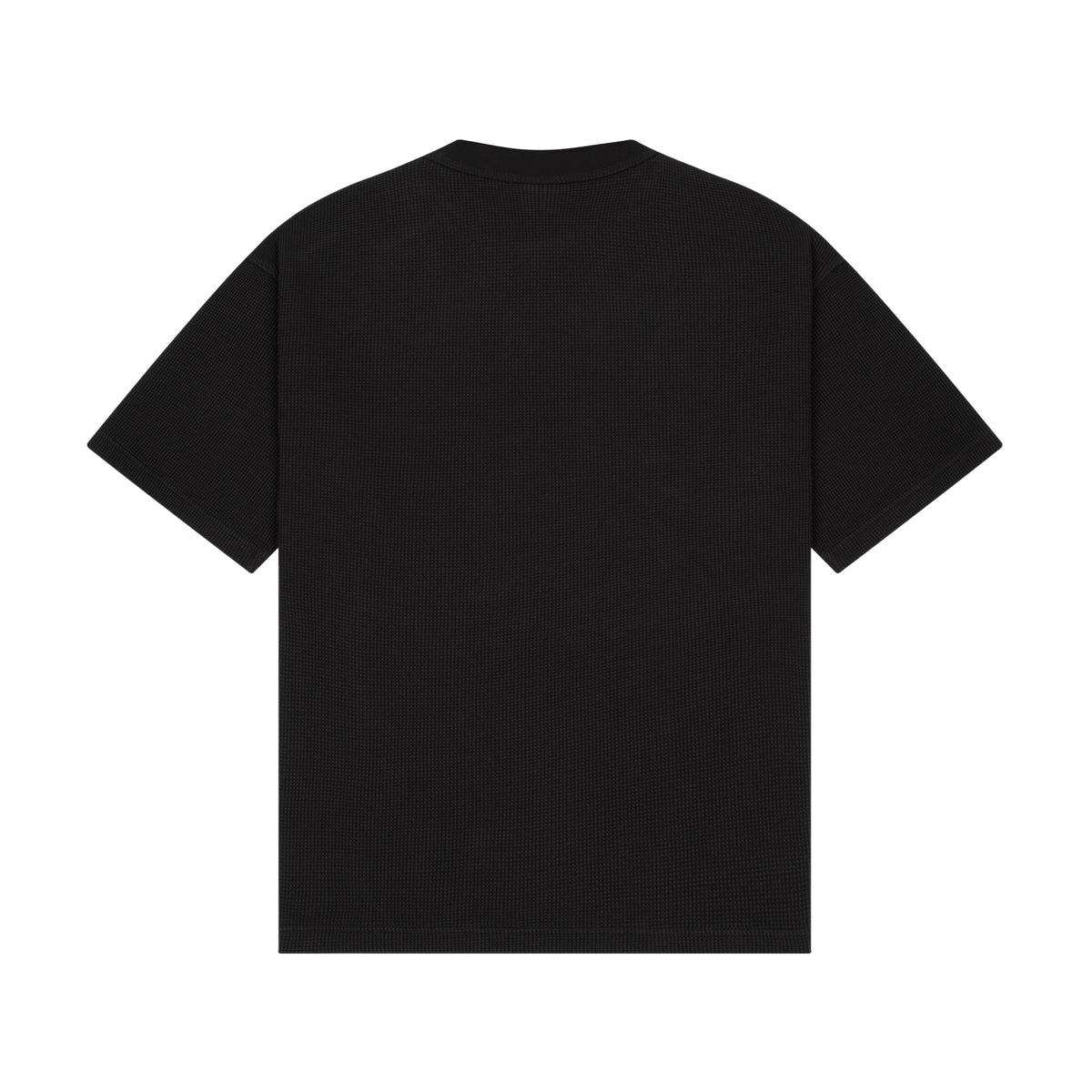"spiderweb v2" waffle T Shirt black