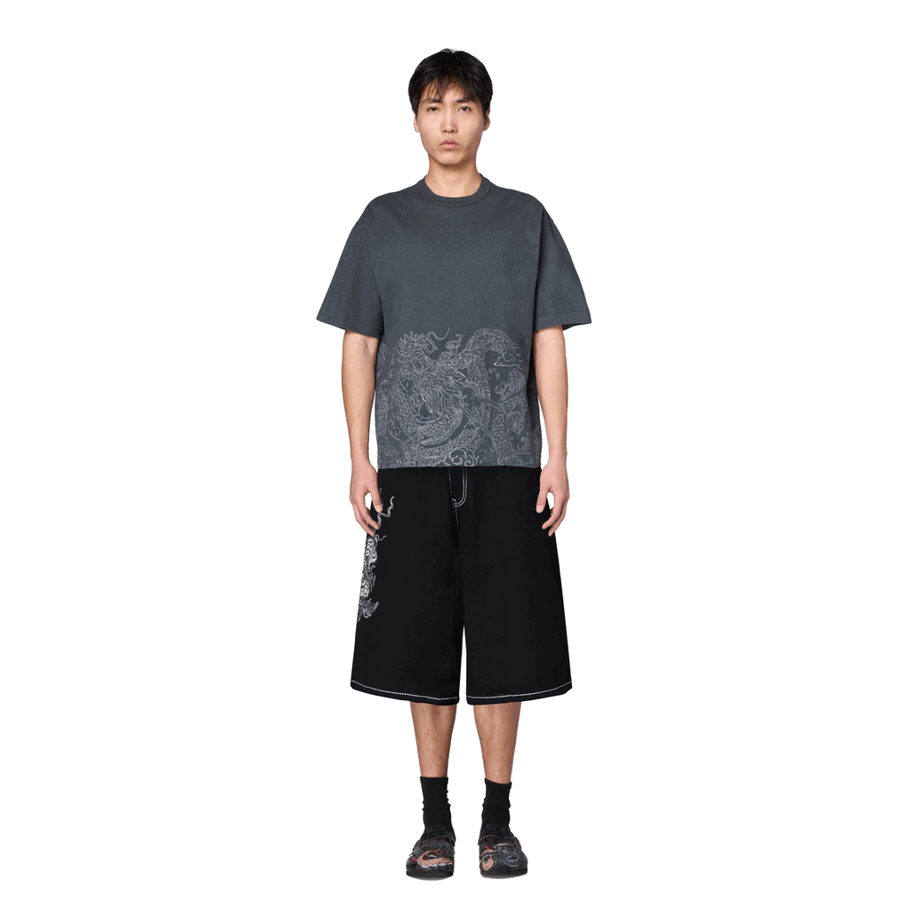 "yakuza" Jorts black 02