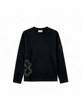 Longsleeve Empreinte — Noir Obsidienne