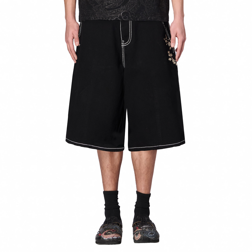 "yakuza" Jorts black 01