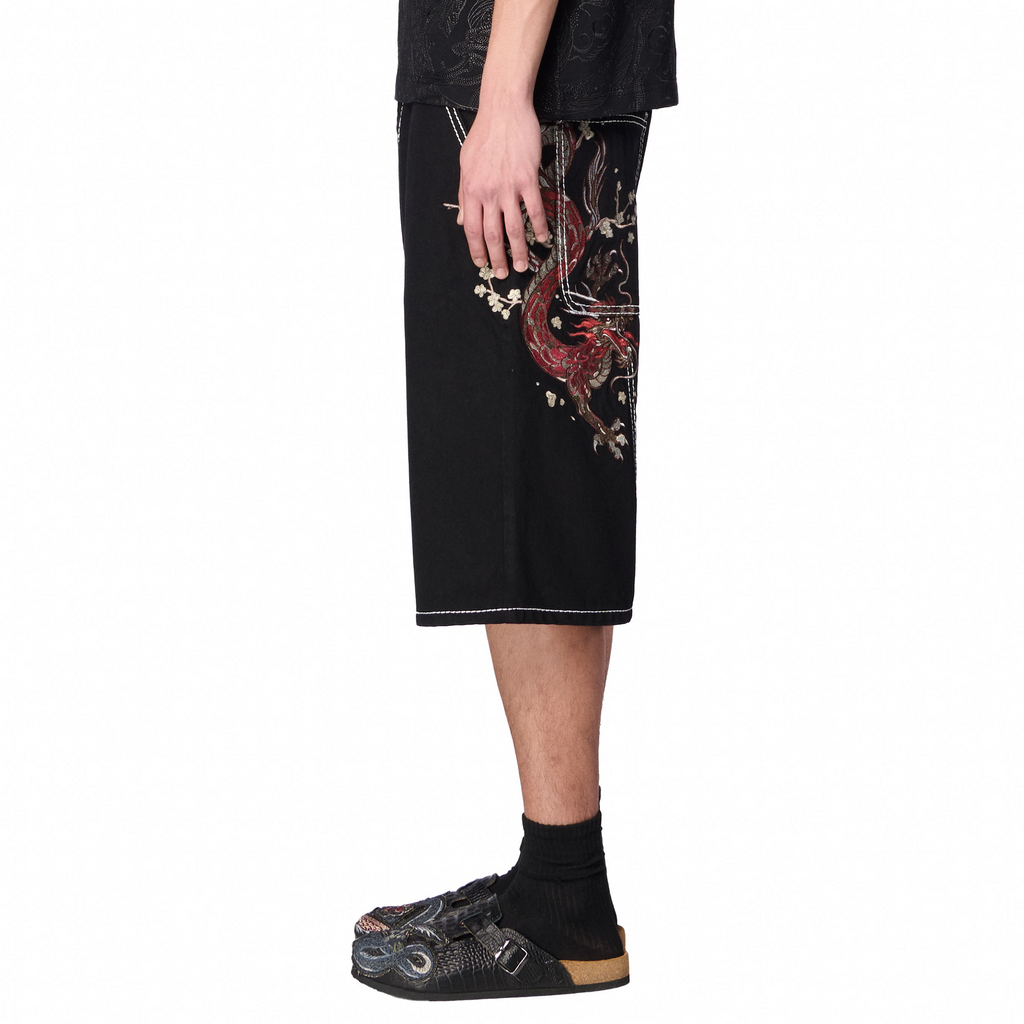 "yakuza" Jorts black 01