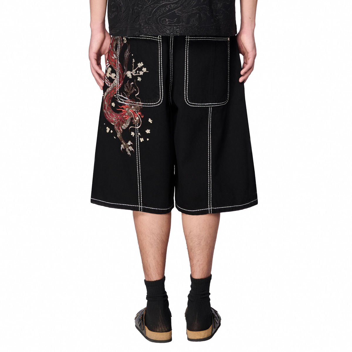 "yakuza" Jorts black 01