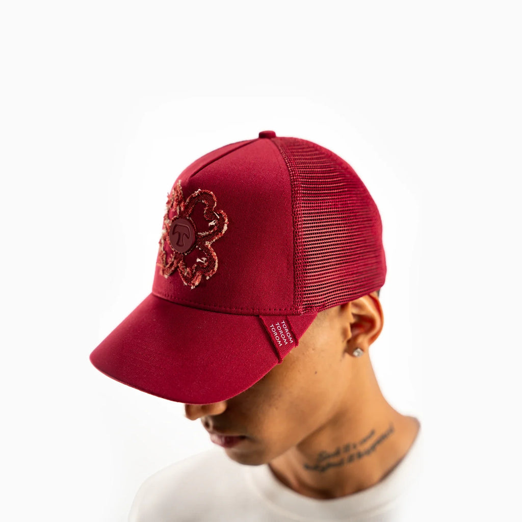 TOROM - Casquette Bordeaux Obscur