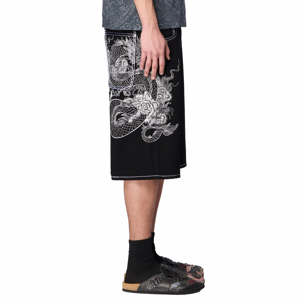 "yakuza" Jorts black 02