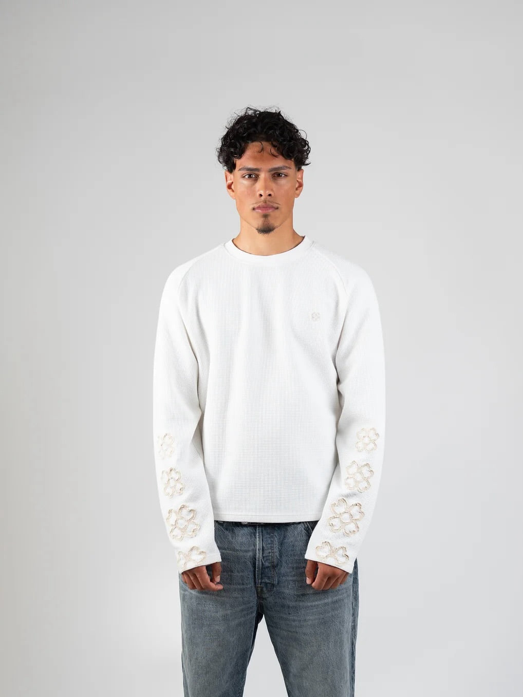 Longsleeve Chance — Écru Sable