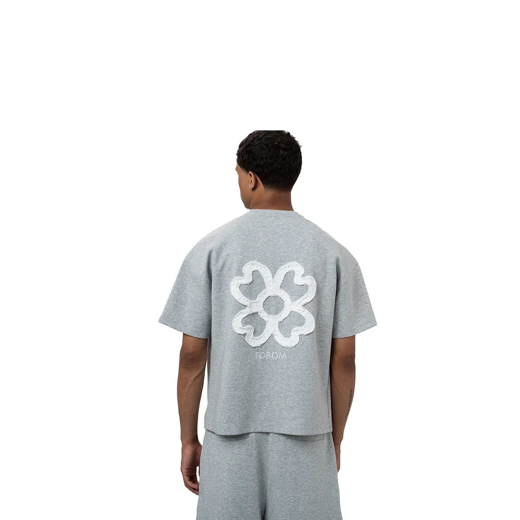 TOROM - T-shirt Gris Cendré