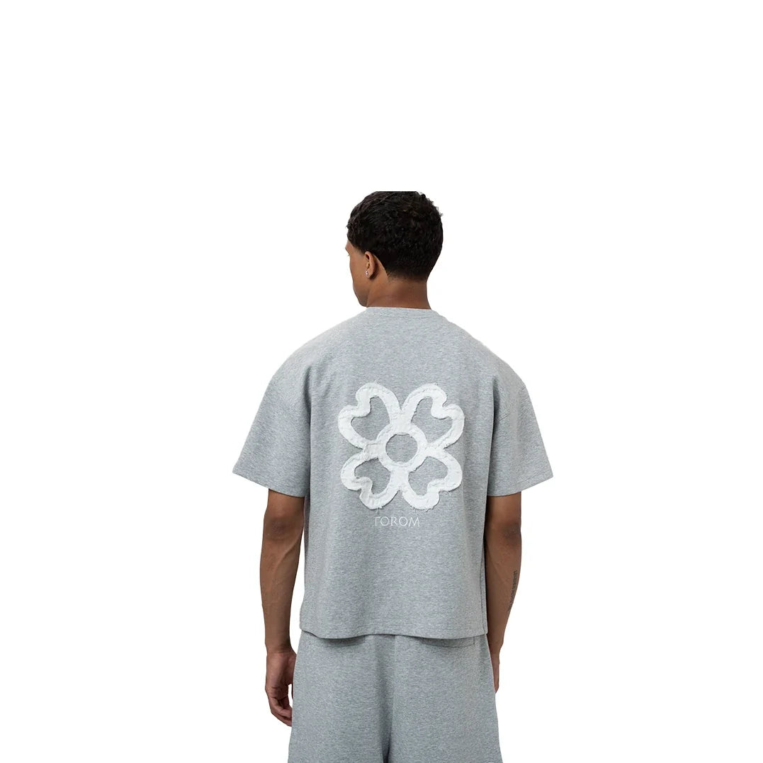 TOROM - T-shirt Gris Cendré