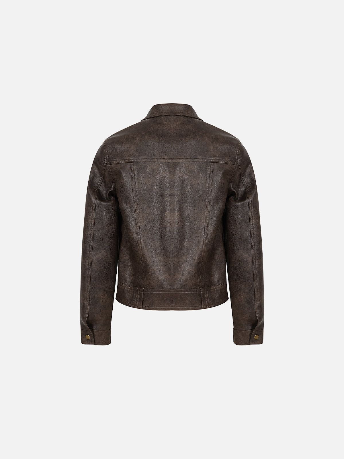 Aelfric Eden Vintage Rivet Fuax Leather Jacket