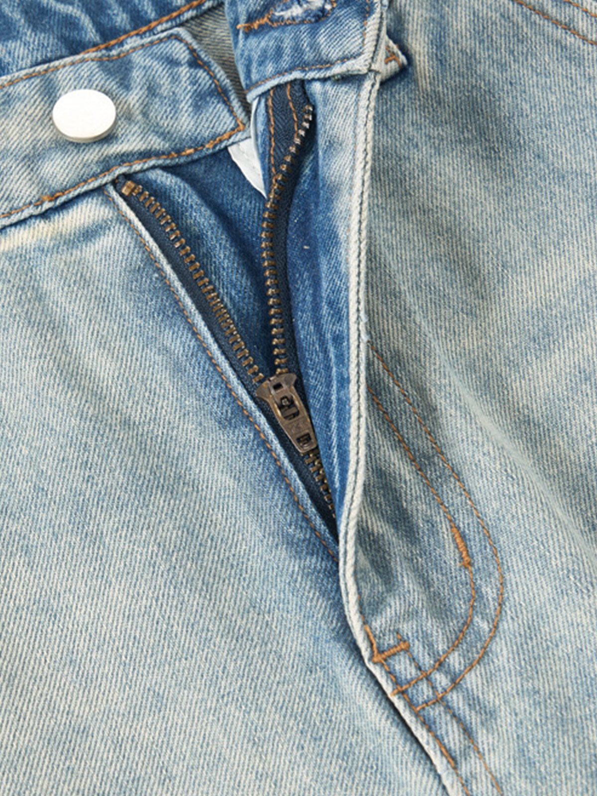 Aelfric Eden Washed Panel Baggy Barrel Jeans