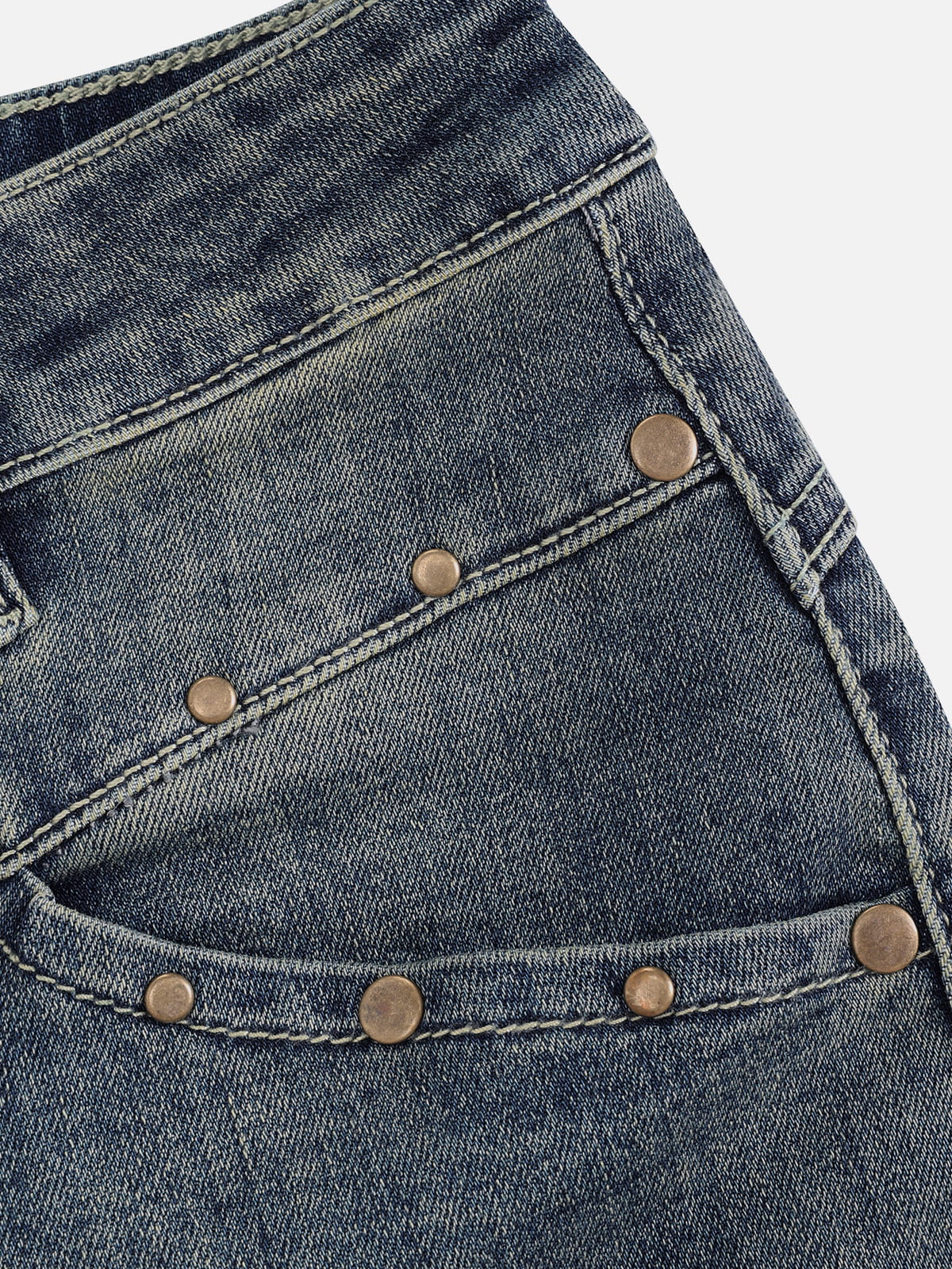 Aelfric Eden Rivet Pocket Bootcut Jeans