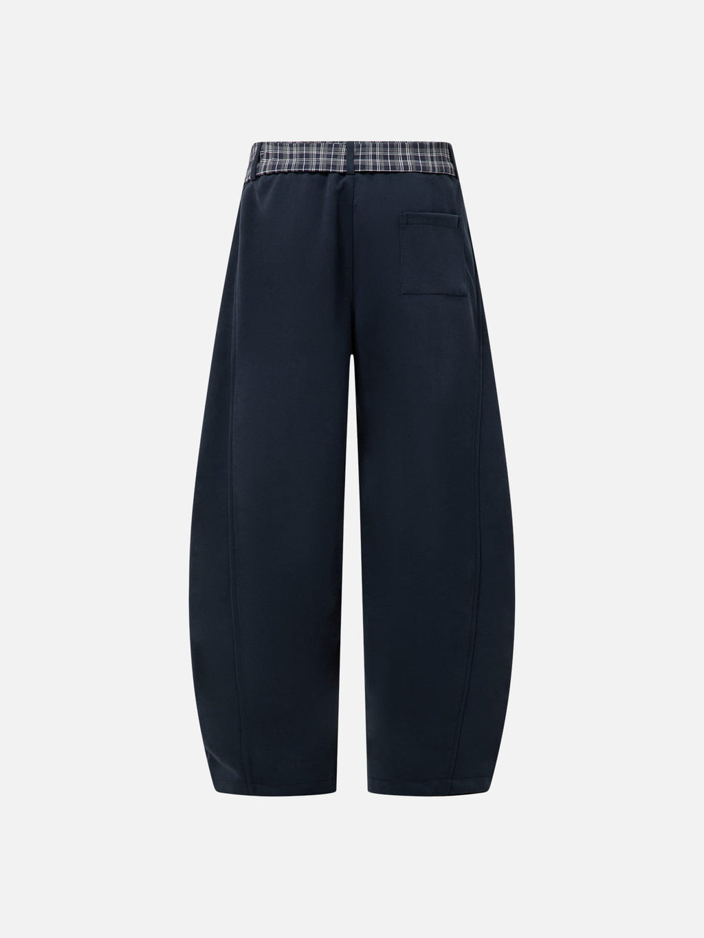 Aelfric Eden Plaid Tie Baggy Barrel Sweatpants