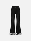 Aelfric Eden Bow Hem Bootcut Jeans