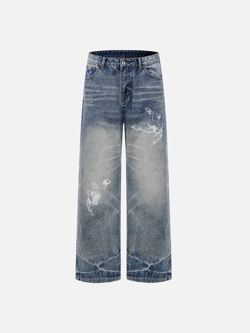 Aelfric Eden Washed Print Jeans