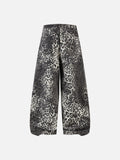 Aelfric Eden Leopard Baggy Barrel Jeans