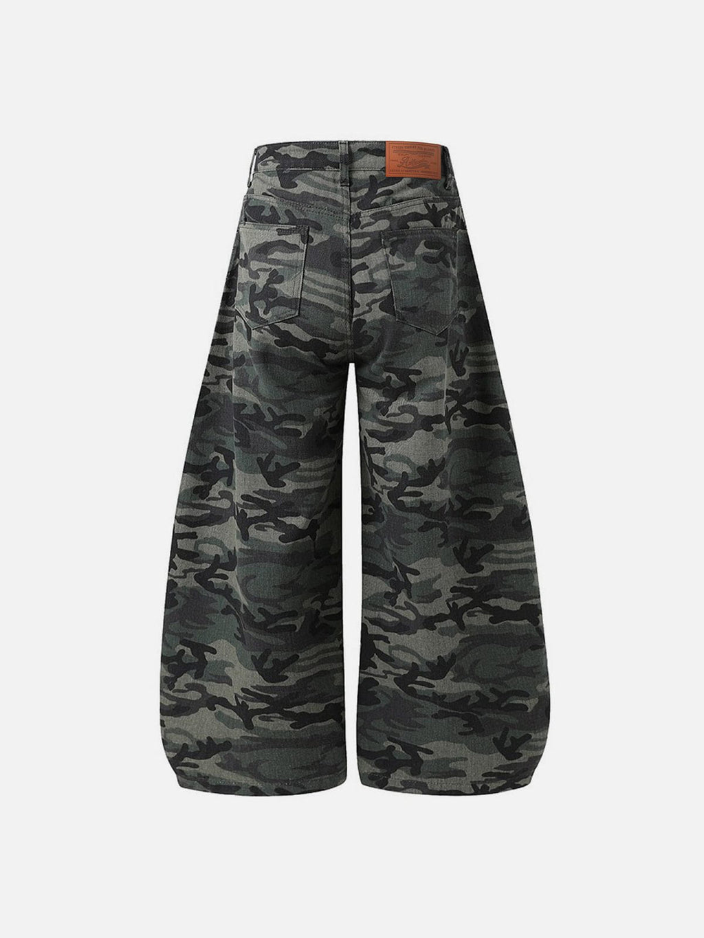 Aelfric Eden Rhinestone CAMO Baggy Barrel Jeans