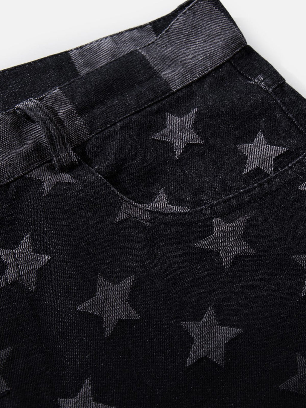 Aelfric Eden Striped Star Baggy Barrel Jeans