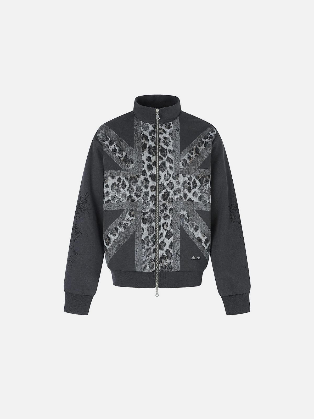 Aelfric Eden Leopard Flag Jacket