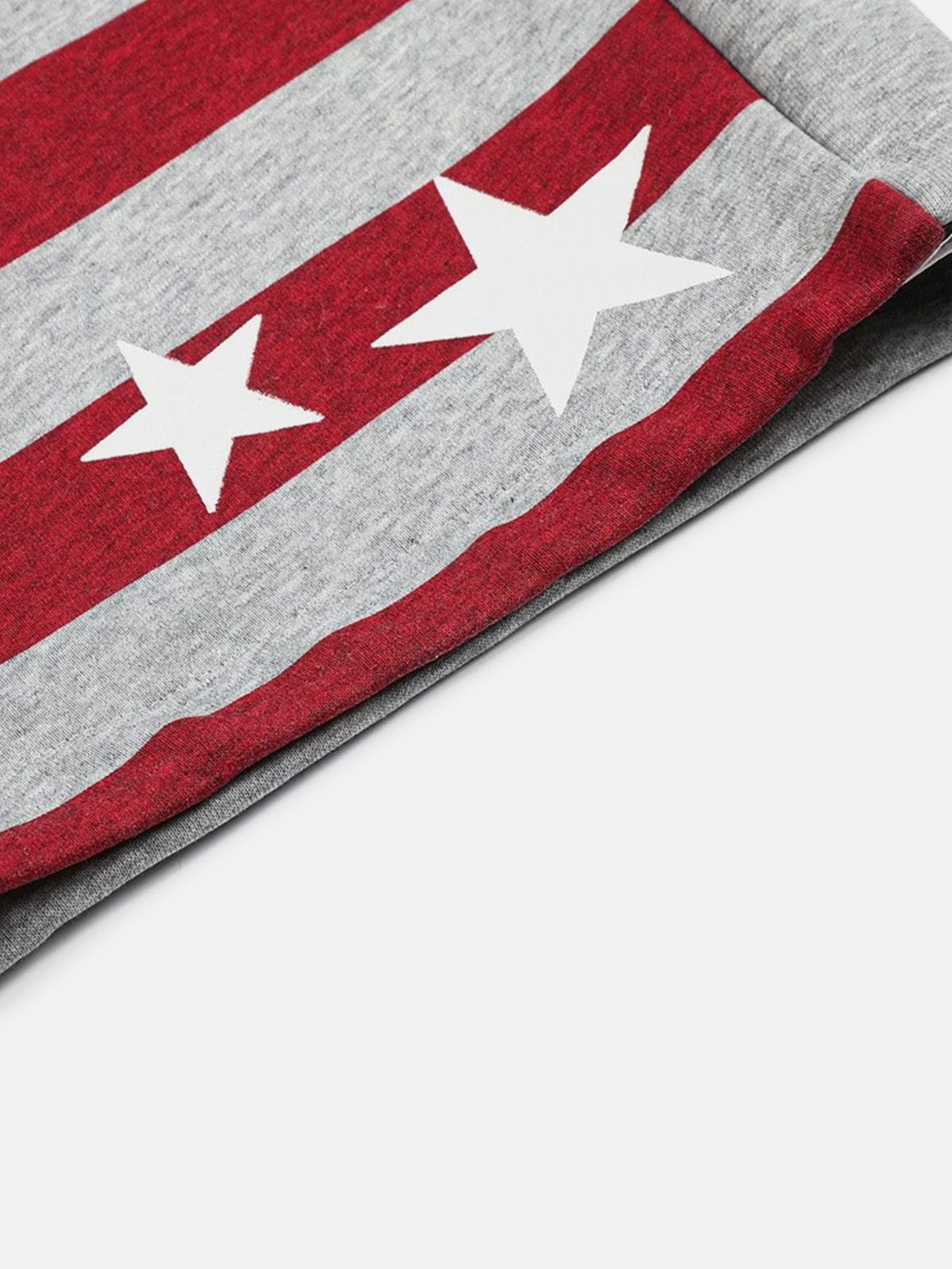 Aelfric Eden Star Flag Print Baggy Barrel Sweatpants