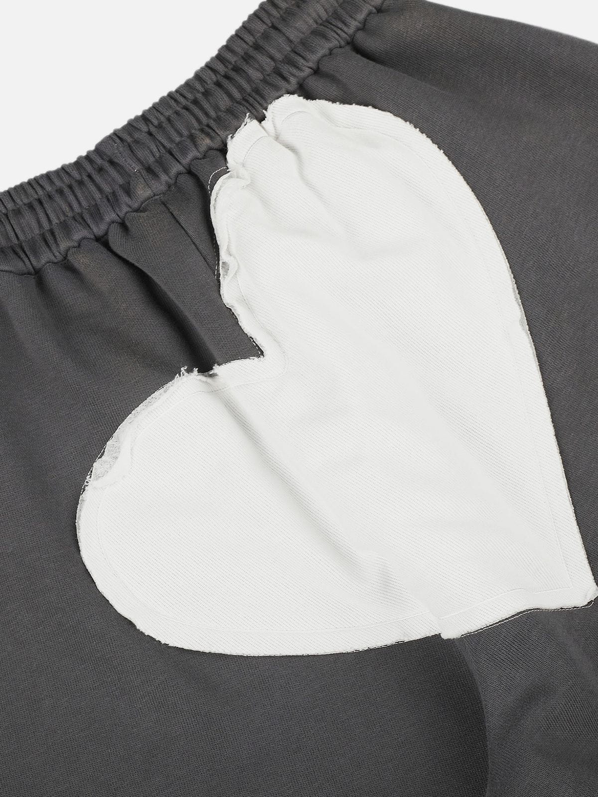Aelfric Eden Washed Heart Patch Baggy Barrel Sweatpants