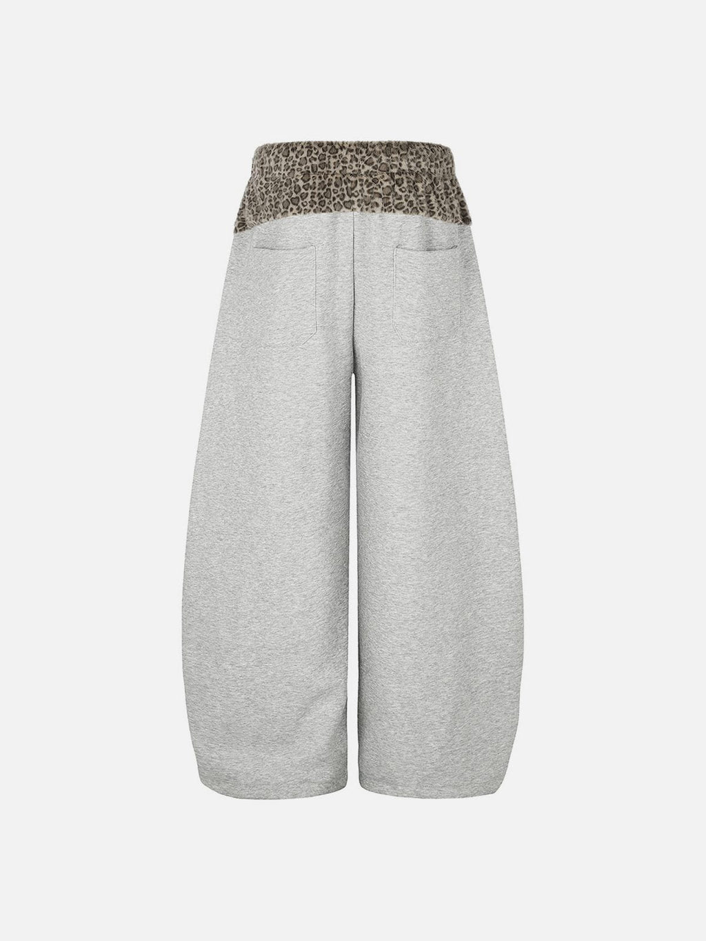 Aelfric Eden Leopard Panel Baggy Barrel Sweatpants