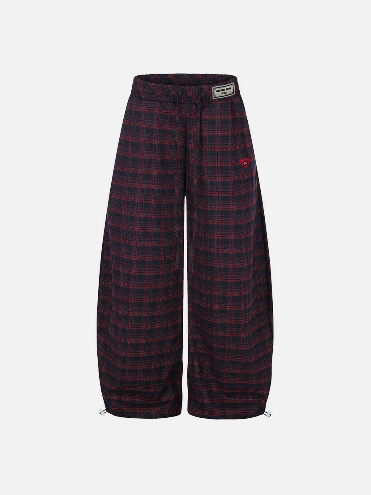 Aelfric Eden Plaid Baggy Barrel Sweatpants