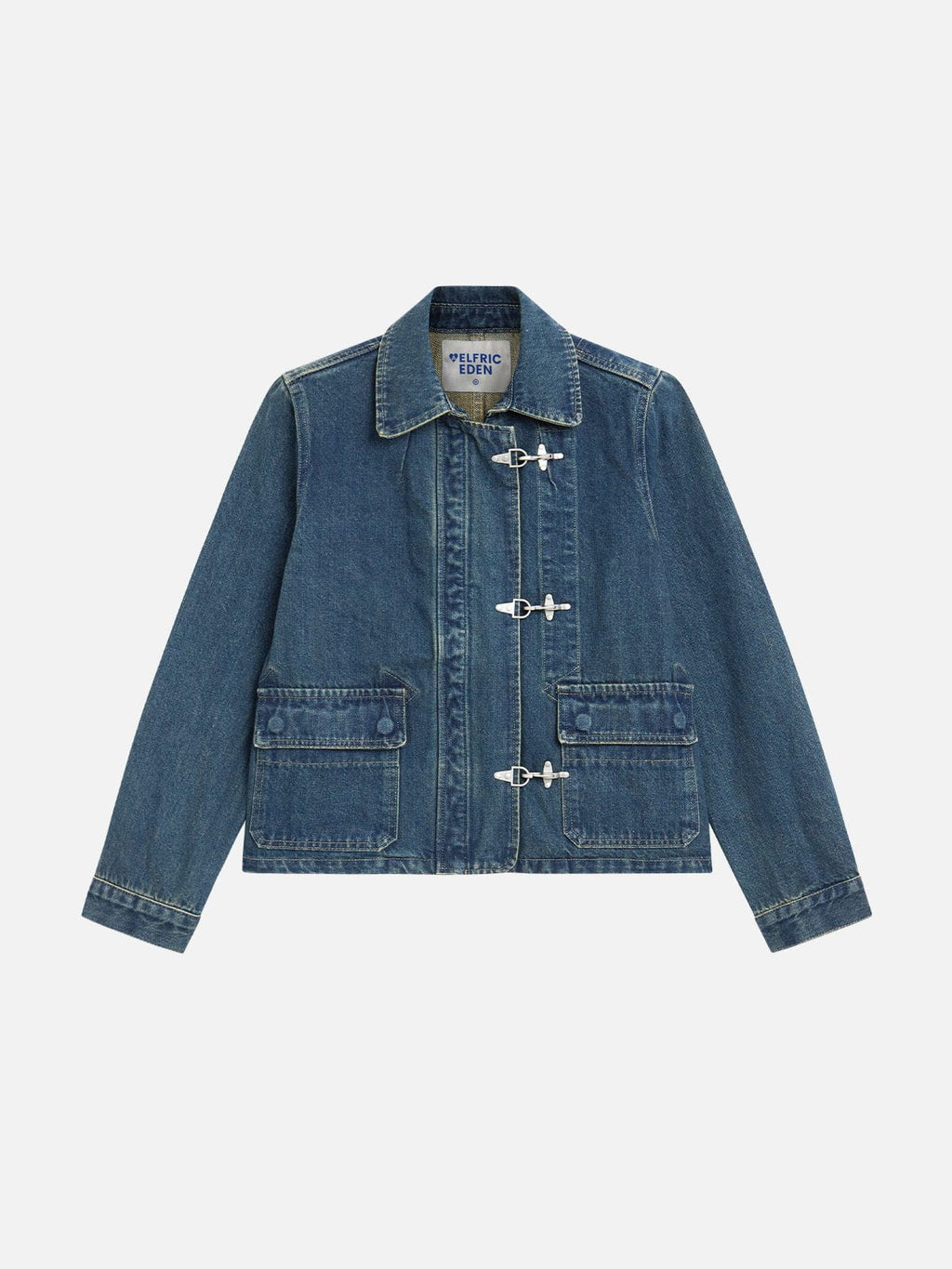 Aelfric Eden Fireman Clasp Denim Jacket