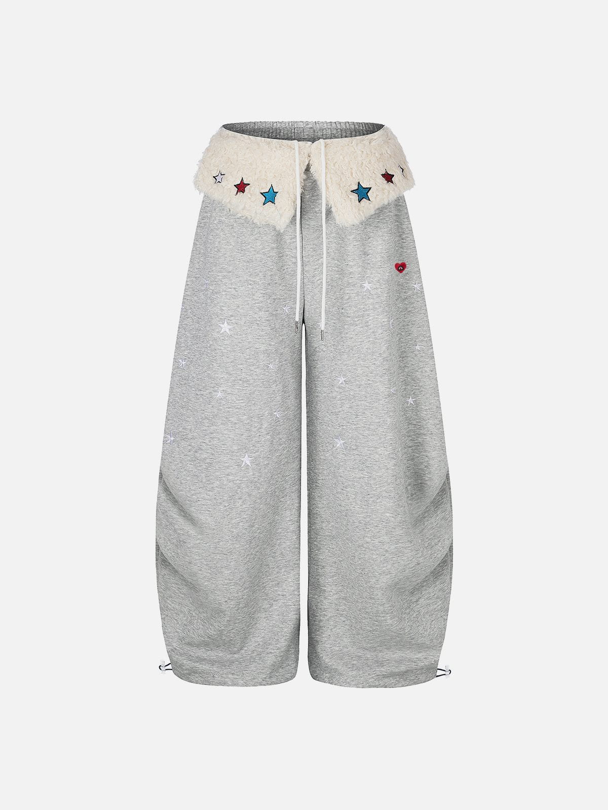 Aelfric Eden Star Embroidered Baggy Barrel Sweatpants