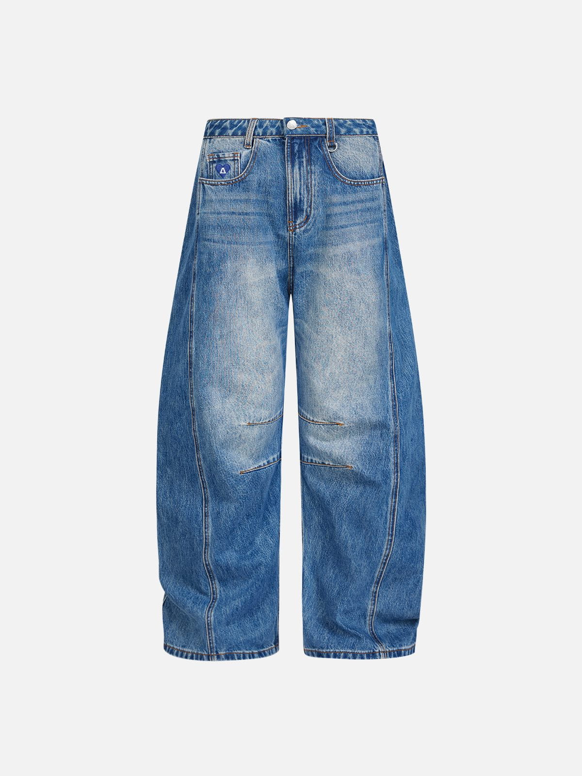 Aelfric Eden Curved Seam Baggy Barrel Jeans