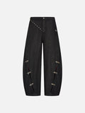 Aelfric Eden Fireman Clasp Baggy Barrel Jeans