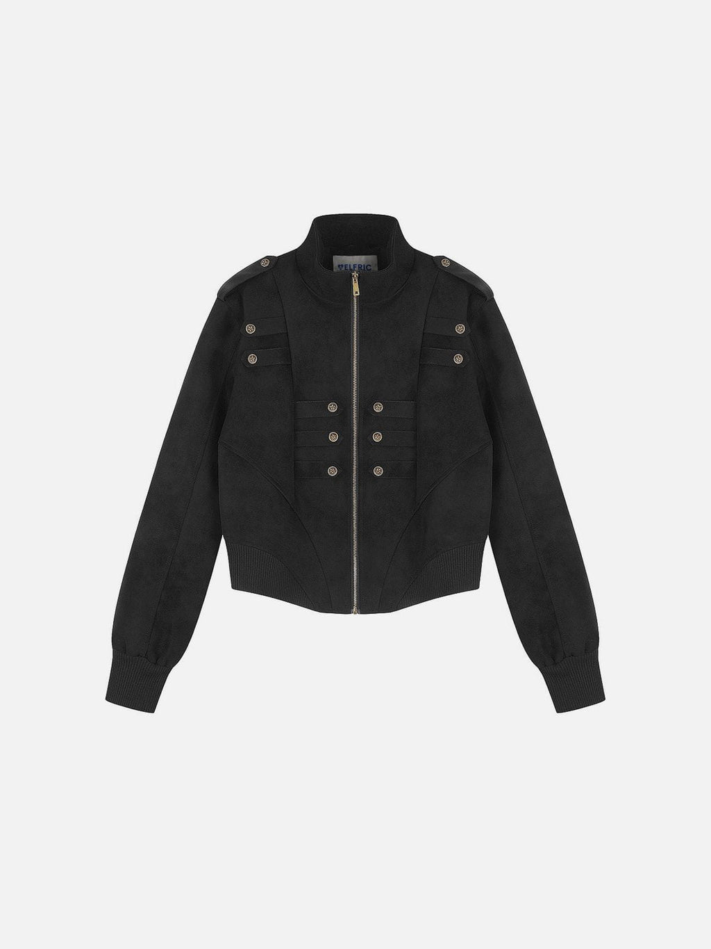 Aelfric Eden Faux Leather Napoleon Jacket