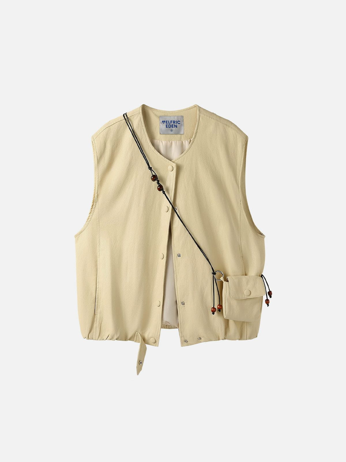 Aelfric Eden Faux Leather Vest